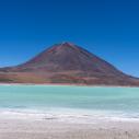 Laguna Verde et volcan Licancabur 5900m