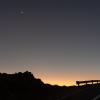 Paranal - Sunset et nouvelle lune