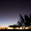 Paranal - Sunset et nouvelle lune