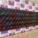 150 Multicolored Marilyns by Andy Warhol