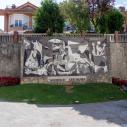 Mosaic reproduction of Gernika by Picasso
