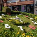 Flower clock in Gernika